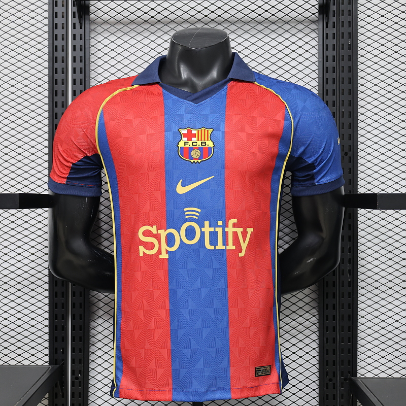Version Player_Jugador 26 Barcelona Casual Retro Player Edition S-3XL